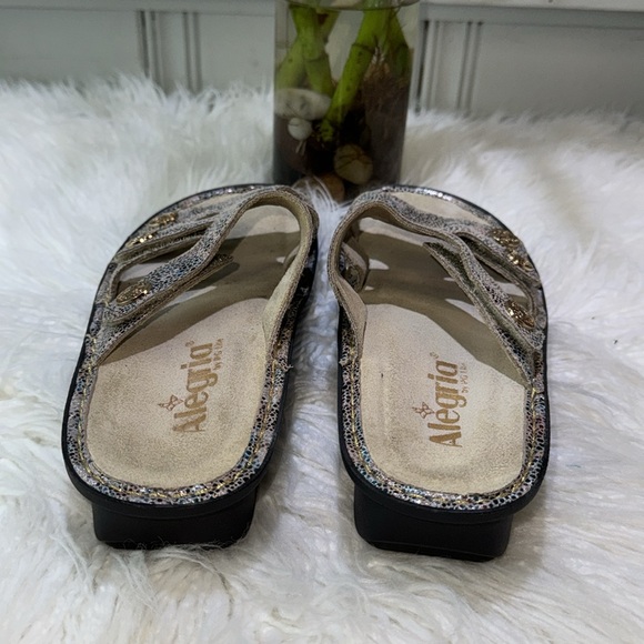 Alegria Dinah Leather Slip-On Sandals - Picture 3 of 10